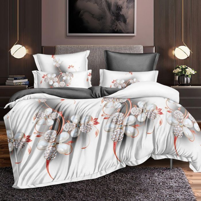 Poplin bed linen #1380 (1,5 sleep )