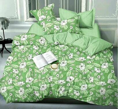 Zippered sateen bedding 979 (1,5 sleeper)