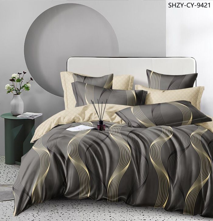 Zippered sateen bedding 2293 (1,5 sleeper)