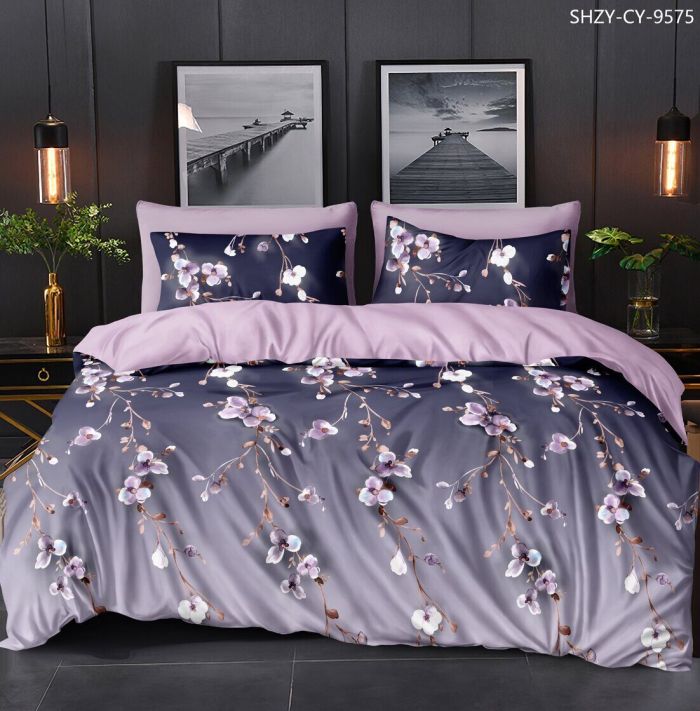 Zippered sateen bedding 2307 (1,5 sleeper)