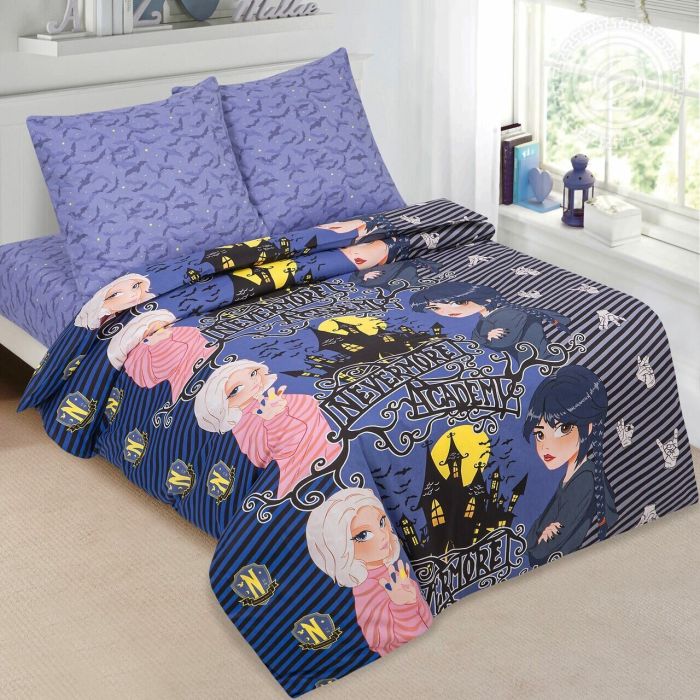 Poplin bed linen 1.5sp Children's drawings Academy of ART