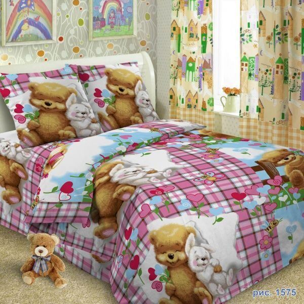 Wholesale poplin bed linen Nursery 1575