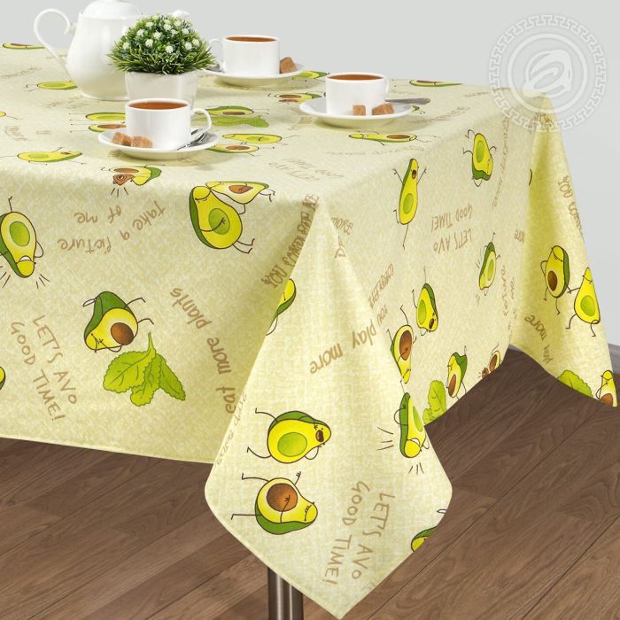 Corduroy tablecloth Avocados