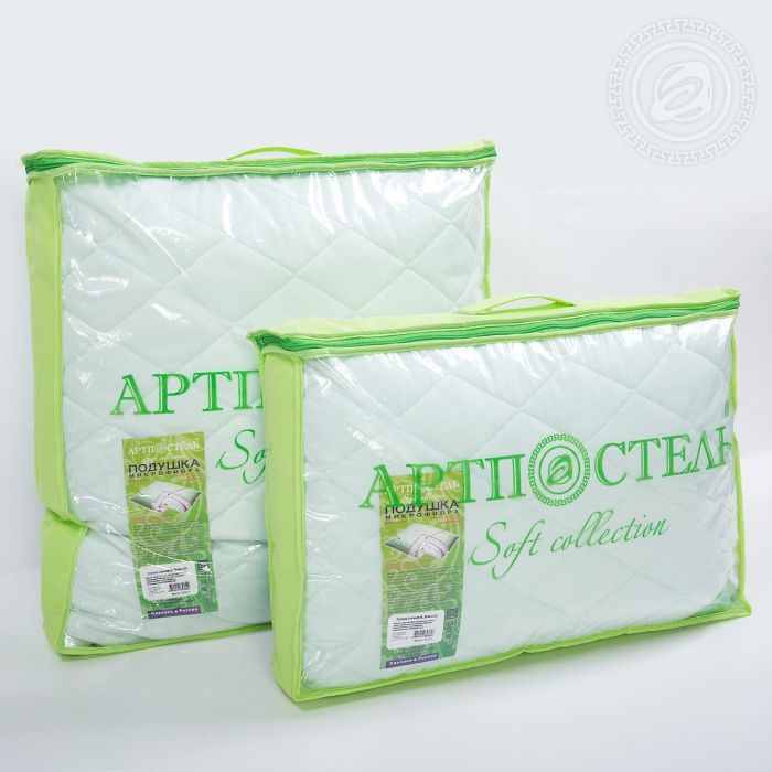 Pillow Bamboo ТSoftУ cover Microfiber Art