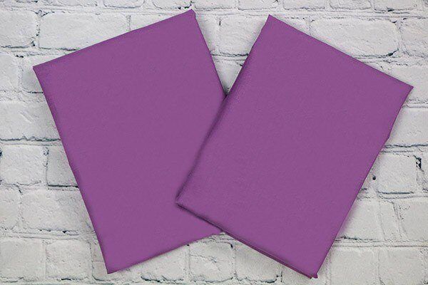 Pillowcases Poplin Blueberry (2pcs)