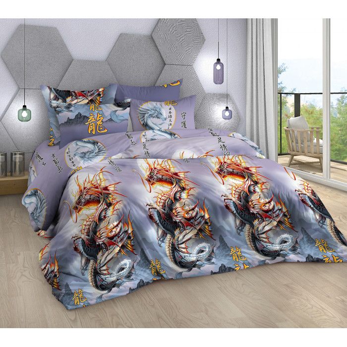 calico 125gsm - Year of the Dragon | calico bedding