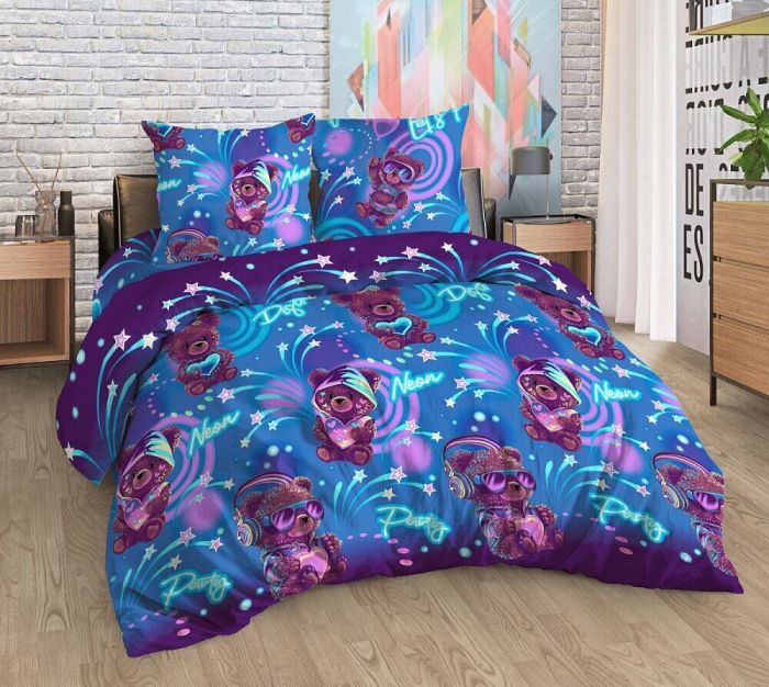 Bed linen calico Disco Mil.