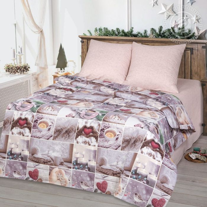 Bed linen calico Homemade cozy ART