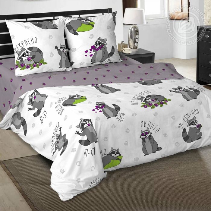 Poplin bed linen 1.5sp Children's patterns Coons ART