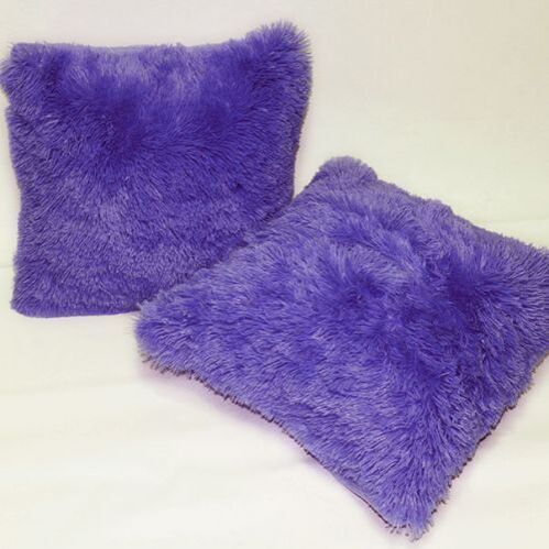 Wholesale Pillowcase Fur Wholesale Color Purple