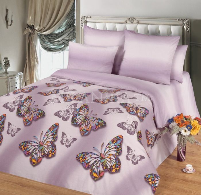 Poplin bed linen Glamour Mil 1,5 sleep