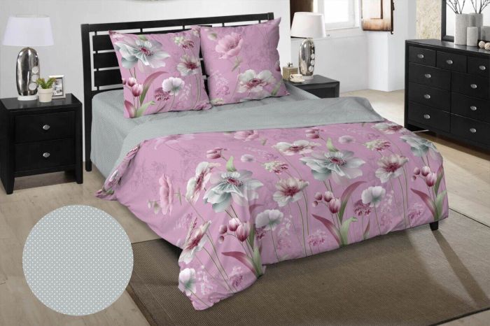 Bed linen poplin bedding Dawn ART 1,5 sp