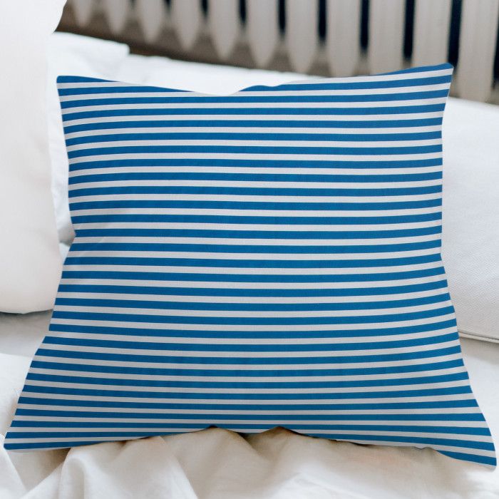 Zippered Poplin Pillowcase - Stripe | Pillowcases