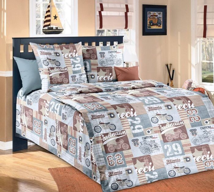 Bedding calico 1.5sp children's Harley Tex