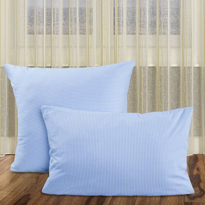 Wholesale Knitted Pillowcases Wholesale Cage Blue