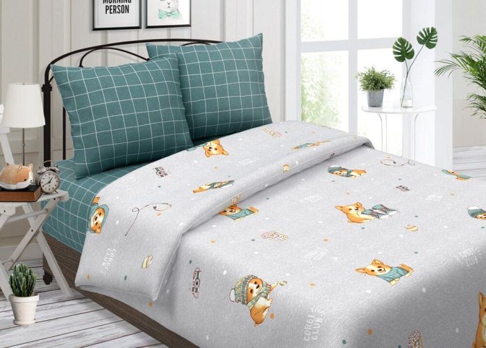 Korgi crib nursery bedding