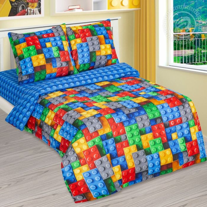 Bedding calico 1.5sp Children's Legoland ART