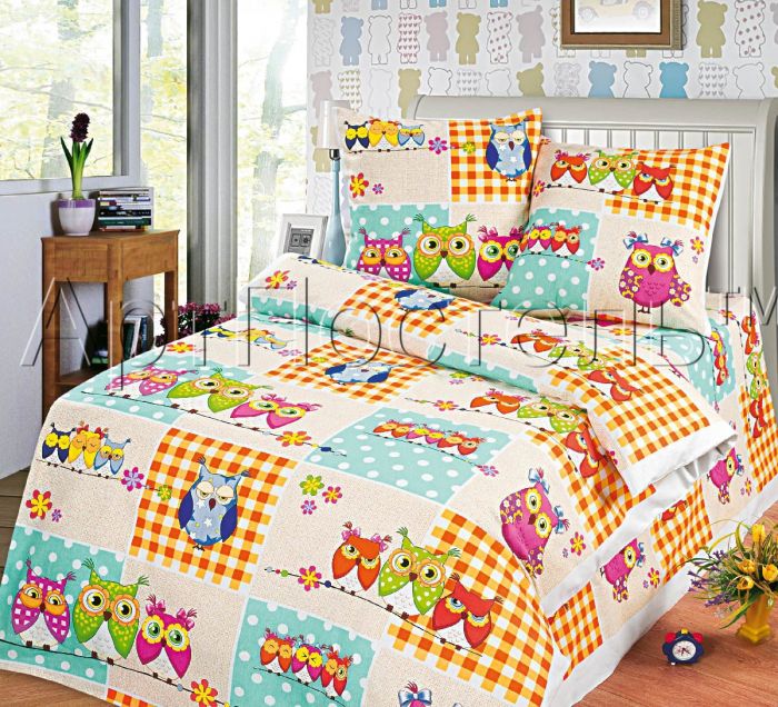 Bedding calico 1.5sp Children's drawings Sonia