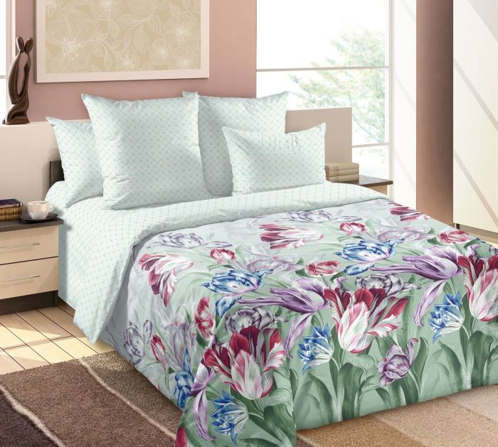 Bedding percale percale Lorena 2sp+euro sheet