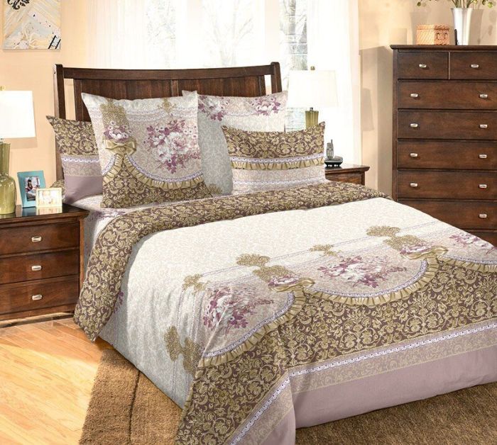 Bed linen calico Mon Cher Mil.