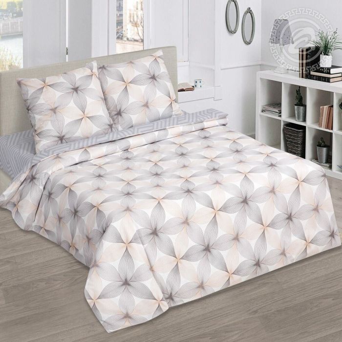 Poplin bed linen Serafima ART 1,5 sleep.