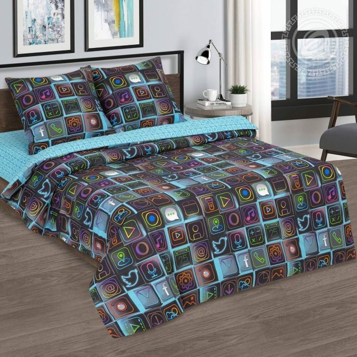 Bed linen poplin Smart ART 1.5 sp