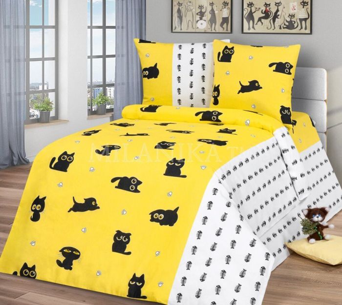 Bedding calico 1.5sp Children's drawings Thomas