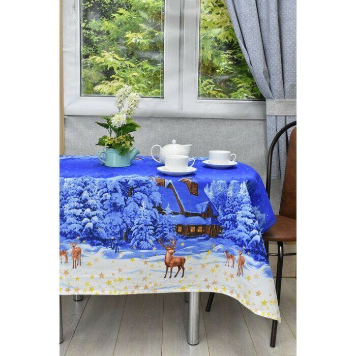 Velikiy Ustyug corduroy tablecloth