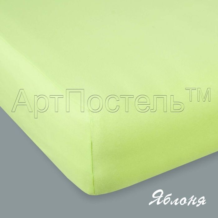 Rubberized knitted sheet Apple tree