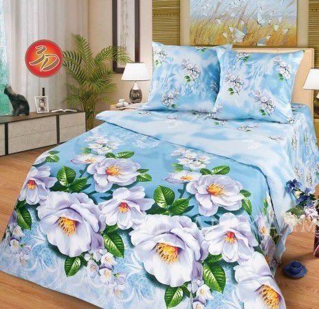 Bed linen poplin Zephyr Mil.1,5 sp