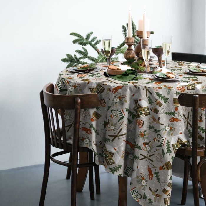 Cornucopia tablecloth Winter Funs